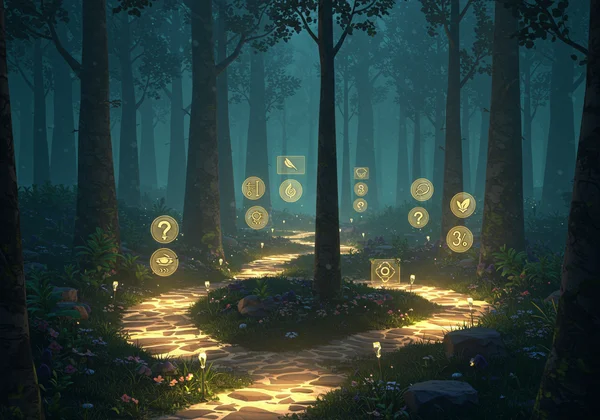 抽象的数字森林，神秘的选择，Pottermore 测验
