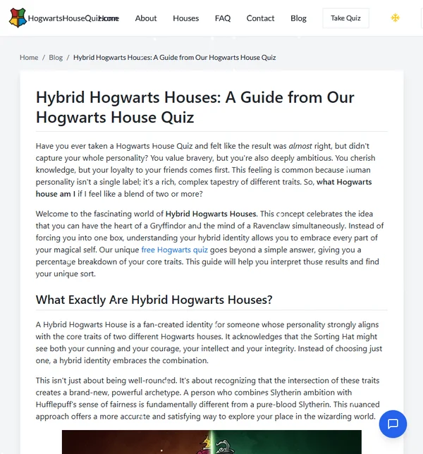 Hybrid Hogwarts Houses: A Guide from Our Hogwarts House Quiz