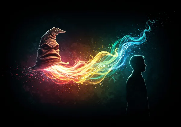 分院帽揭示一个人魔法身份的洞察。