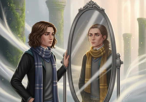 A wizard reflects on their evolving Hogwarts house identity